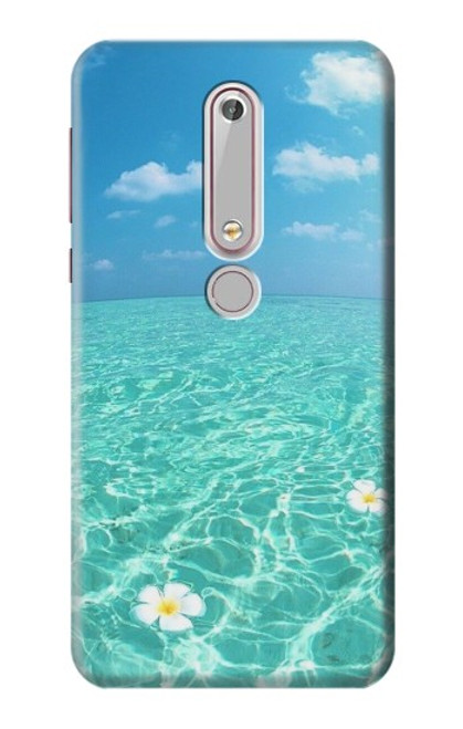 S3720 サマーオーシャンビーチ Summer Ocean Beach Nokia 6.1, Nokia 6 2018 バックケース、フリップケース・カバー
