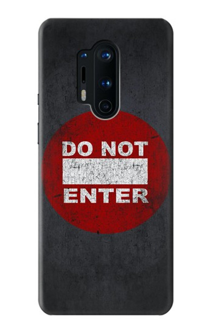 S3683 立入禁止 Do Not Enter OnePlus 8 Pro バックケース、フリップケース・カバー