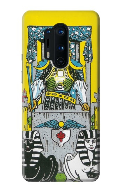 S3739 タロットカード戦車 Tarot Card The Chariot OnePlus 8 Pro バックケース、フリップケース・カバー