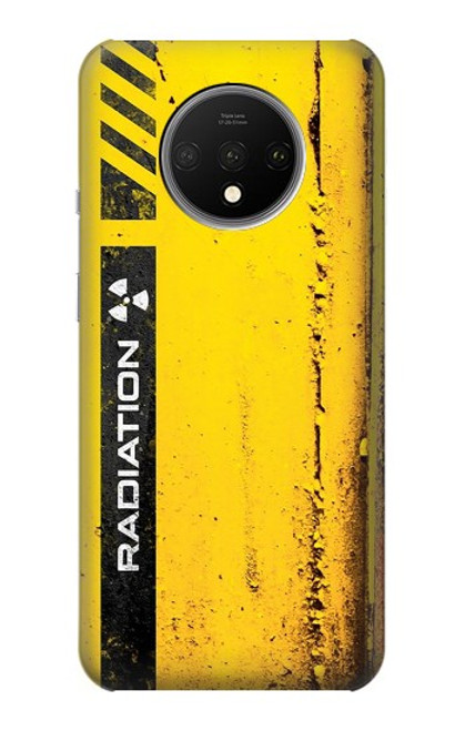 S3714 放射線警告 Radiation Warning OnePlus 7T バックケース、フリップケース・カバー