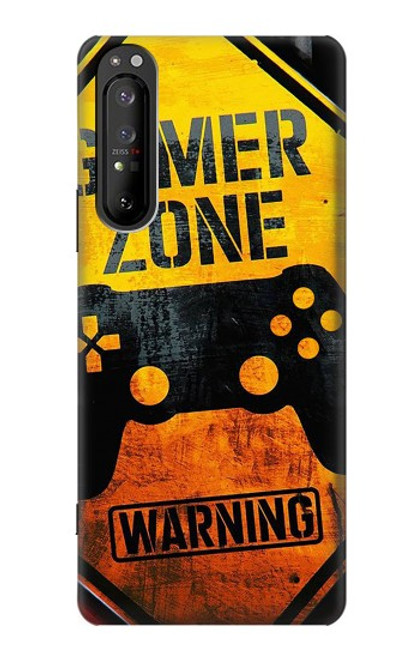 S3690 ゲーマーゾーン Gamer Zone Sony Xperia 1 II バックケース、フリップケース・カバー