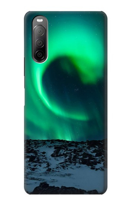 S3667 オーロラノーザンライト Aurora Northern Light Sony Xperia 10 II バックケース、フリップケース・カバー