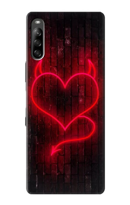 S3682 デビルハート Devil Heart Sony Xperia L4 バックケース、フリップケース・カバー
