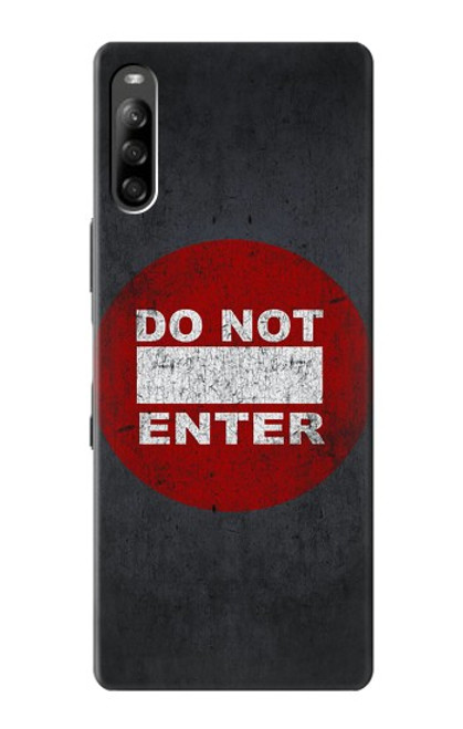 S3683 立入禁止 Do Not Enter Sony Xperia L4 バックケース、フリップケース・カバー