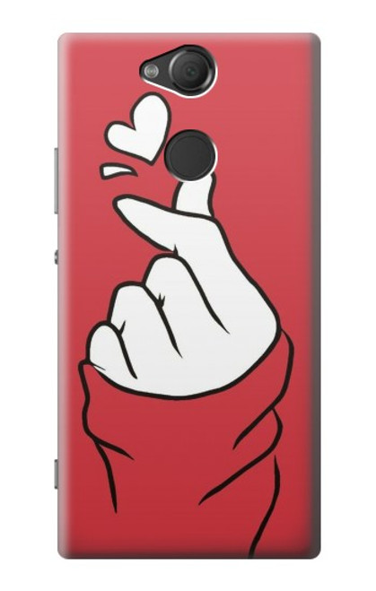 S3701 ミニハートラブサイン Mini Heart Love Sign Sony Xperia XA2 バックケース、フリップケース・カバー