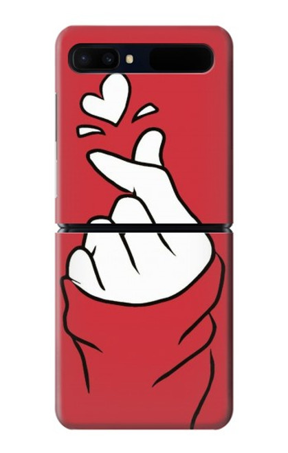 S3701 ミニハートラブサイン Mini Heart Love Sign Samsung Galaxy Z Flip 5G バックケース、フリップケース・カバー