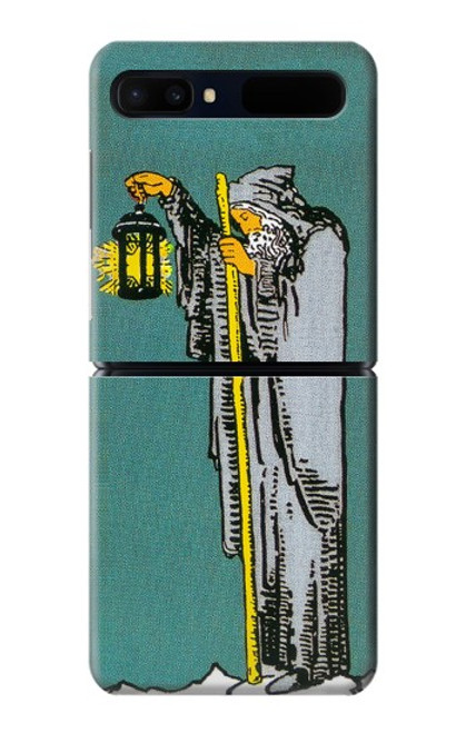 S3741 タロットカード隠者 Tarot Card The Hermit Samsung Galaxy Z Flip 5G バックケース、フリップケース・カバー