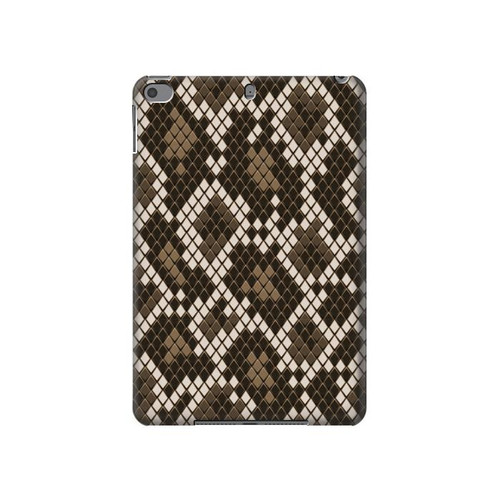 S3389 シームレスなヘビ皮パターングラフィック Seamless Snake Skin Pattern Graphic iPad mini 4, iPad mini 5, iPad mini 5 (2019) タブレットケース