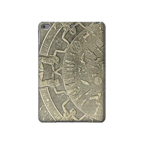 S3396 デンデラ星座古代エジプト Dendera Zodiac Ancient Egypt iPad mini 4, iPad mini 5, iPad mini 5 (2019) タブレットケース