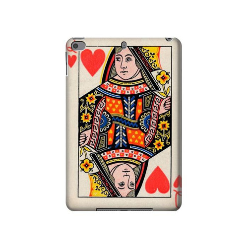 S3429 クイーンハートカード Queen Hearts Card iPad mini 4, iPad mini 5, iPad mini 5 (2019) タブレットケース