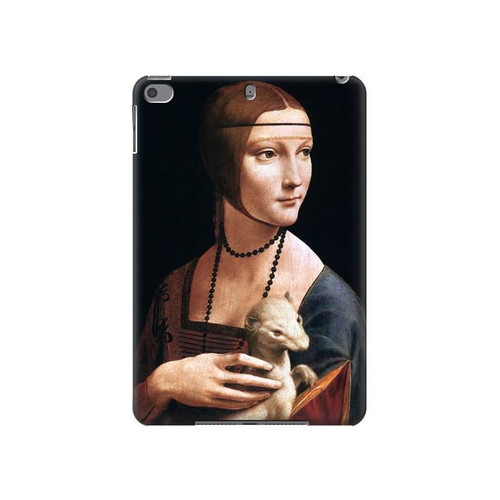 S3471 エルミン・レオナルド・ダ・ヴィンチ Lady Ermine Leonardo da Vinci iPad mini 4, iPad mini 5, iPad mini 5 (2019) タブレットケース