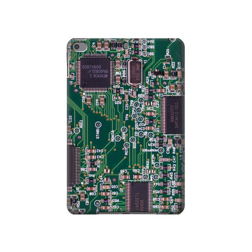 S3519 電子回路基板のグラフィック Electronics Circuit Board Graphic iPad mini 4, iPad mini 5, iPad mini 5 (2019) タブレットケース