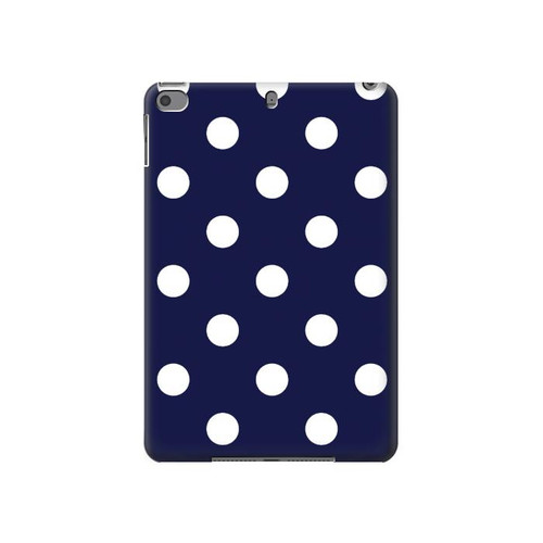 S3533 ブルーの水玉 Blue Polka Dot iPad mini 4, iPad mini 5, iPad mini 5 (2019) タブレットケース