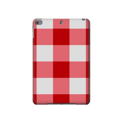 S3535 レッドギンガム Red Gingham iPad mini 4, iPad mini 5, iPad mini 5 (2019) タブレットケース