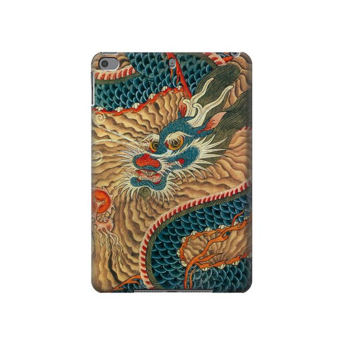 S3541 ドラゴンクラウドペインティング Dragon Cloud Painting iPad mini 4, iPad mini 5, iPad mini 5 (2019) タブレットケース