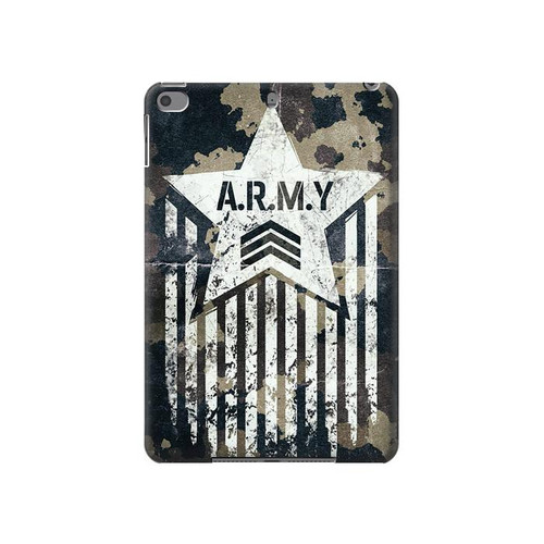 S3666 陸軍迷彩迷彩 Army Camo Camouflage iPad mini 4, iPad mini 5, iPad mini 5 (2019) タブレットケース