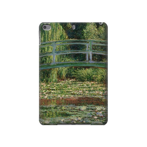 S3674 クロードモネ歩道橋とスイレンプール Claude Monet Footbridge and Water Lily Pool iPad mini 4, iPad mini 5, iPad mini 5 (2019) タブレットケース