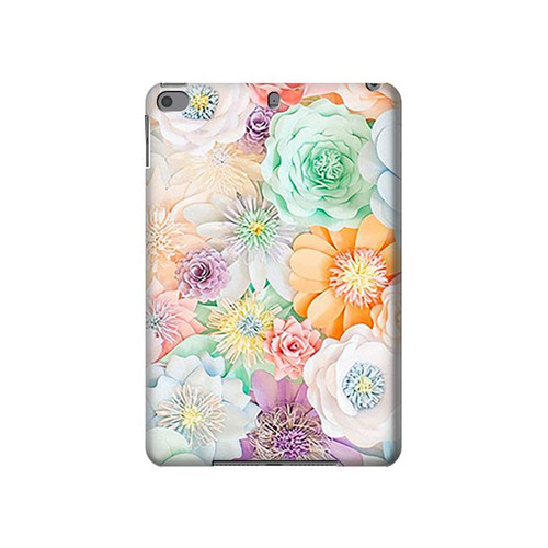 S3705 パステルフローラルフラワー Pastel Floral Flower iPad mini 4, iPad mini 5, iPad mini 5 (2019) タブレットケース