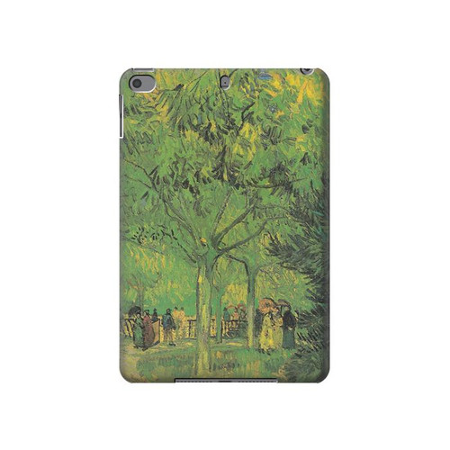 S3748 フィンセント・ファン・ゴッホ パブリックガーデンの車線 Van Gogh A Lane in a Public Garden iPad mini 4, iPad mini 5, iPad mini 5 (2019) タブレットケース
