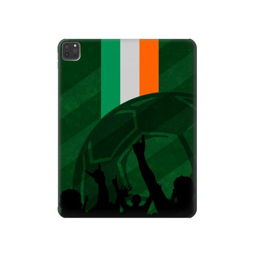 S3002 アイルランドサッカー Ireland Football Soccer Flag iPad Pro 11 (2021,2020,2018, 3rd, 2nd, 1st) タブレットケース