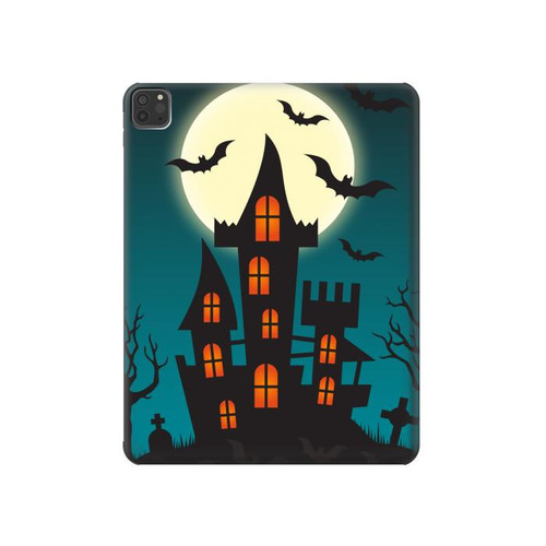 S3268 ハロウィンフェスティバル城 Halloween Festival Castle iPad Pro 11 (2021,2020,2018, 3rd, 2nd, 1st) タブレットケース