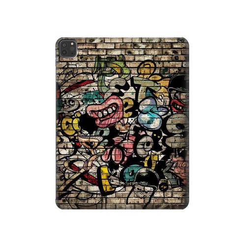 S3394 落書き Graffiti Wall iPad Pro 11 (2021,2020,2018, 3rd, 2nd, 1st) タブレットケース