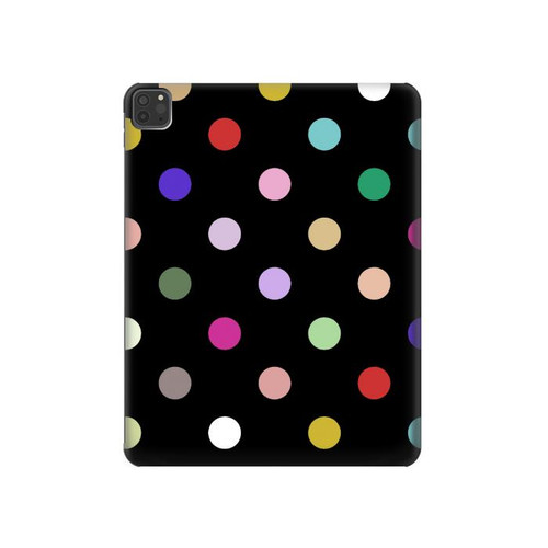 S3532 カラフルな水玉 Colorful Polka Dot iPad Pro 11 (2021,2020,2018, 3rd, 2nd, 1st) タブレットケース