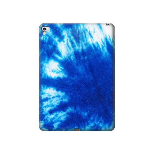 S1869 絞り染めブルー Tie Dye Blue iPad Pro 12.9 (2015,2017) タブレットケース