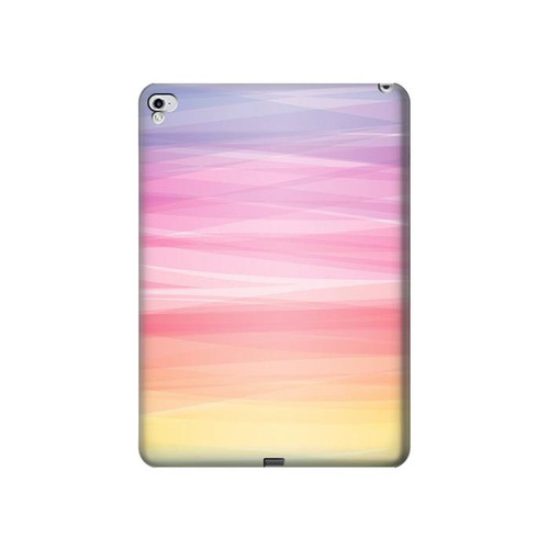 S3507 カラフルな虹 パステル Colorful Rainbow Pastel iPad Pro 12.9 (2015,2017) タブレットケース