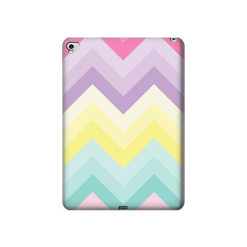 S3514 虹色ジグザグ Rainbow Zigzag iPad Pro 12.9 (2015,2017) タブレットケース