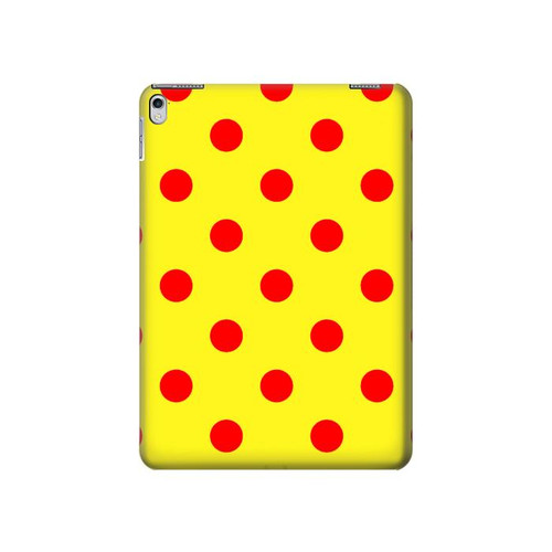 S3526 赤い水玉 Red Spot Polka Dot iPad Air 2, iPad 9.7 (2017,2018), iPad 6, iPad 5 タブレットケース