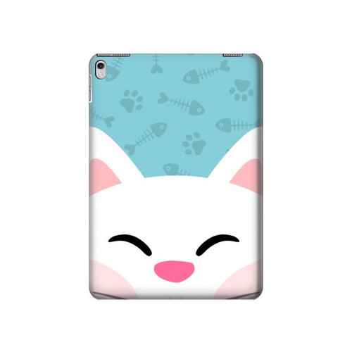 S3542 かわいい猫漫画 Cute Cat Cartoon iPad Air 2, iPad 9.7 (2017,2018), iPad 6, iPad 5 タブレットケース