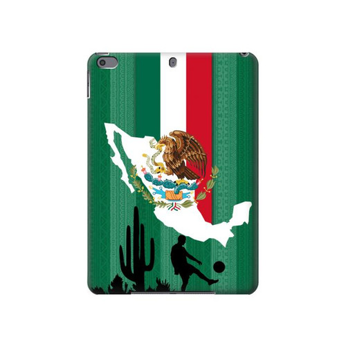 S2994 メキシコサッカー Mexico Football Soccer Map Flag iPad Pro 10.5, iPad Air (2019, 3rd) タブレットケース