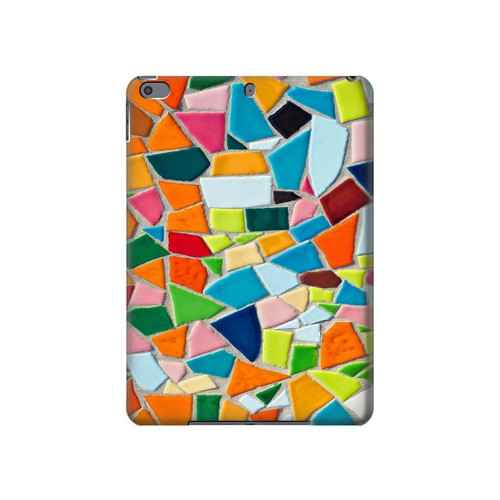 S3391 モザイクアートグラフィック Abstract Art Mosaic Tiles Graphic iPad Pro 10.5, iPad Air (2019, 3rd) タブレットケース