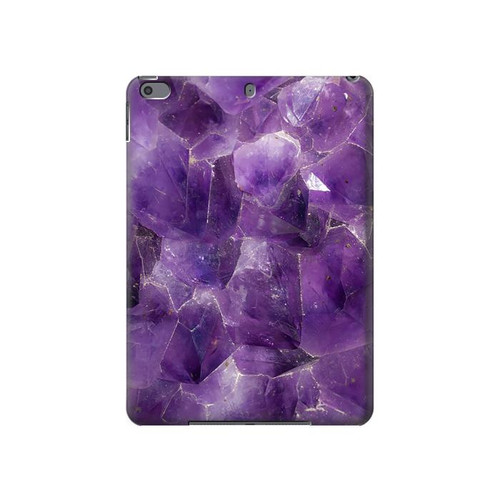 S3713 パープルクォーツアメジストグラフィックプリント Purple Quartz Amethyst Graphic Printed iPad Pro 10.5, iPad Air (2019, 3rd) タブレットケース