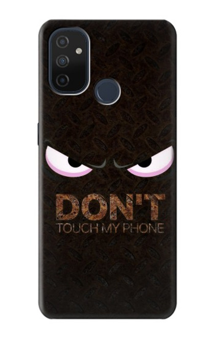 S3412 私の携帯に触るな Do Not Touch My Phone OnePlus Nord N100 バックケース、フリップケース・カバー