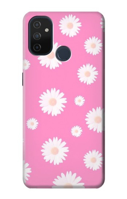 S3500 ピンクの花柄 Pink Floral Pattern OnePlus Nord N100 バックケース、フリップケース・カバー