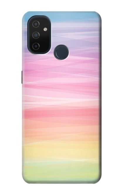 S3507 カラフルな虹 パステル Colorful Rainbow Pastel OnePlus Nord N100 バックケース、フリップケース・カバー