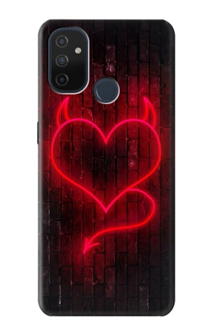 S3682 デビルハート Devil Heart OnePlus Nord N100 バックケース、フリップケース・カバー