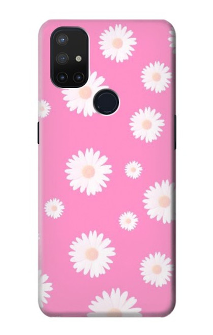 S3500 ピンクの花柄 Pink Floral Pattern OnePlus Nord N10 5G バックケース、フリップケース・カバー