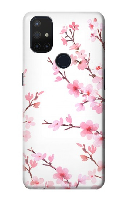 S3707 ピンクの桜の春の花 Pink Cherry Blossom Spring Flower OnePlus Nord N10 5G バックケース、フリップケース・カバー