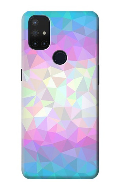 S3747 トランスフラッグポリゴン Trans Flag Polygon OnePlus Nord N10 5G バックケース、フリップケース・カバー