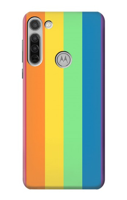 S3699 LGBTプライド LGBT Pride Motorola Moto G8 バックケース、フリップケース・カバー