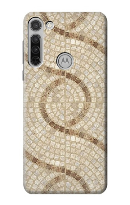 S3703 モザイクタイル Mosaic Tiles Motorola Moto G8 バックケース、フリップケース・カバー