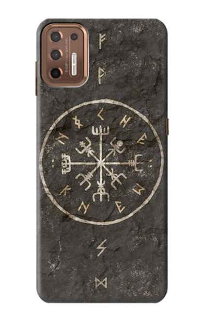 S3413 北欧の古代バイキングシンボル Norse Ancient Viking Symbol Motorola Moto G9 Plus バックケース、フリップケース・カバー