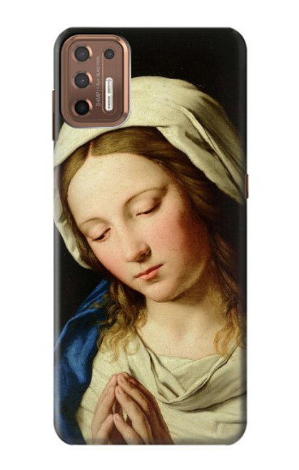 S3476 聖母マリアの祈り Virgin Mary Prayer Motorola Moto G9 Plus バックケース、フリップケース・カバー