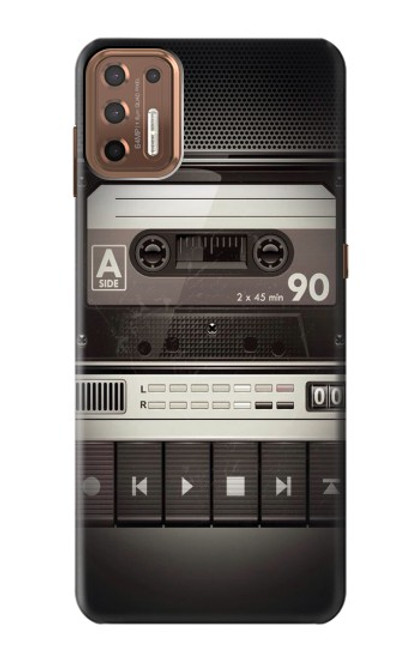 S3501 ビンテージカセットプレーヤー Vintage Cassette Player Motorola Moto G9 Plus バックケース、フリップケース・カバー