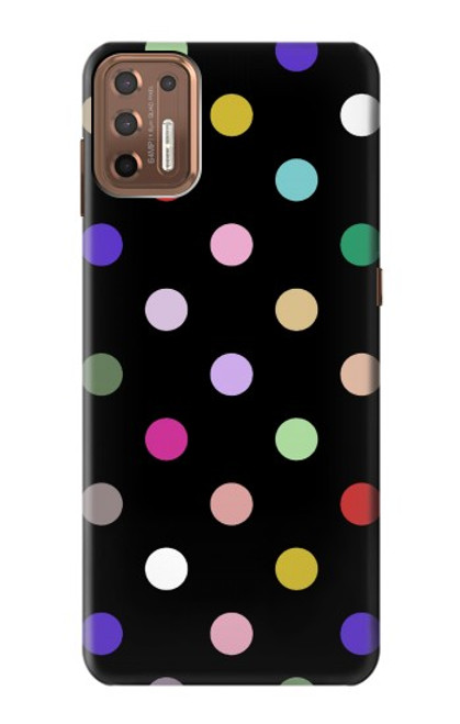 S3532 カラフルな水玉 Colorful Polka Dot Motorola Moto G9 Plus バックケース、フリップケース・カバー