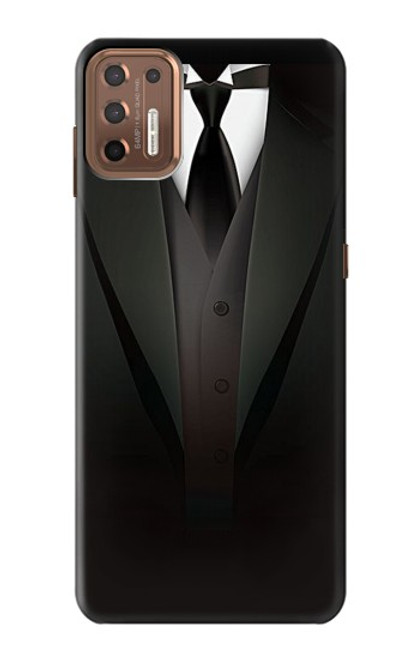 S3534 メンズスーツ Men Suit Motorola Moto G9 Plus バックケース、フリップケース・カバー