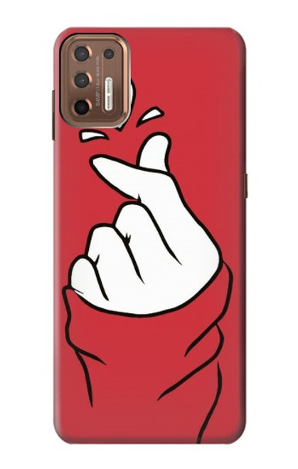 S3701 ミニハートラブサイン Mini Heart Love Sign Motorola Moto G9 Plus バックケース、フリップケース・カバー